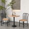 Armless Spindle Back Dining Chair Set Of 2 With Ergonomic Seat